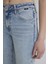 Ibiza Streç Pamuklu Straight Fit Düşük Bel Düz Paça Jeans Bayan Kot Pantolon 1010530 5