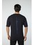 Baskılı Oversize Bisiklet Yaka T-Shirt 5