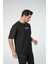 Baskılı Oversize Bisiklet Yaka T-Shirt 3