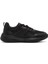 Erkek Siyah Bağcıklı Kalın Tabanlı Deri Casual Sneaker 25SFD756314 1