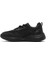 Erkek Siyah Bağcıklı Kalın Tabanlı Deri Casual Sneaker 25SFD756314 2