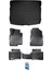 Nissan Qashqai 2013-2021 Tekna 3D Bagaj Havuzu ve Havuzlu Paspas+Asma Koku 1
