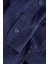 Kadın Jxjamıe Oversize Uzun Kollu Keten Gömlek 12269668 Lacivert 2