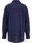 Kadın Jxjamıe Oversize Uzun Kollu Keten Gömlek 12269668 Lacivert 4