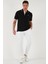 Pamuk Düğmeli Slim Fit Polo Yaka T Shirt Erkek Polo Yaka T Shirt 5902118 3