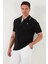 Pamuk Düğmeli Slim Fit Polo Yaka T Shirt Erkek Polo Yaka T Shirt 5902118 4