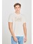 % 100 Pamuk Regular Fit Bisiklet Yaka Logolu T Shirt Erkek T Shirt L68TYSMK 1