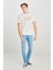 % 100 Pamuk Regular Fit Bisiklet Yaka Logolu T Shirt Erkek T Shirt L68TYSMK 3