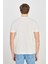 % 100 Pamuk Regular Fit Bisiklet Yaka Logolu T Shirt Erkek T Shirt L68TYSMK 5