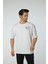 Baskılı Oversize Bisiklet Yaka T-Shirt 1