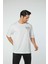 Baskılı Oversize Bisiklet Yaka T-Shirt 2