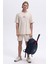 Pamuk Regular Fit Bisiklet Yaka Logolu T Shirt Erkek T Shirt EM391 2