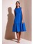 Regular Fit Kolsuz Midi Elbise Bayan Elbise 5869008 1
