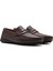 Erkek Kahverengi Deri Casual Loafer 25SFD7551FT 3