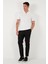 Streç Regular Fit Normal Bel Düz Paça Jogger Pantolon Erkek Pantolon CF25617953 3