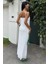 Askıları Ayarlanabilir Örme Dantel Elbise 2879 4