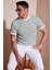 Pamuklu Çizgili Regular Fit Bisiklet Yaka T Shirt Erkek T Shirt 5903005 3