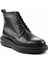Siyah Siyah Leather Erkek Bot & Bootie E02011008041 3