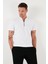 Pamuklu Regular Fit Yarım Fermuarlı Kolej Yaka 3'lü Paket T Shirt Erkek T Shirt 5902653S3 3