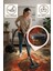 Oryantal Kırmızı Salon Halısı – Eskitme Vintage Desen, Makinede Yıkanabilir, Kaymaz Taban 3