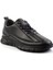Siyah Leather Erkek Casual Ayakkabı E01070022243 3