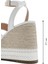 Kadın Beyaz Bilekten Tokalı Dolgu Topuklu Espadril Sandalet 25SFD443218 2