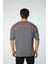 Baskılı Oversize Bisiklet Yaka T-Shirt 4