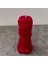 El Yapımı Spiral Desenli Soya Mum Dekoratif 11 cm Beyaz Mum Parti ve Düğün Süslemesi 3