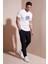 Streç Regular Fit Normal Bel Düz Paça Jogger Pantolon Erkek Pantolon CF25617801 1