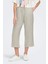 Kadın Onlsıesta Rahat Kesim Beli Lastikli ve Ip Detaylı Keten Pantolon 15344603 Bej 1