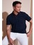 Pamuk Düğmeli Slim Fit Polo Yaka T Shirt Erkek Polo Yaka T Shirt 5902118 1