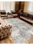 Modern Gri Renkli Salon Halısı, Yıkanabilir, Kaymaz Tabanlı, Soft Dokulu, Kolay Temizlik Şık Görünüm 1