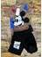 Mickey Detaylı Çocuk Yazlık Tarz Şortlu Takım 1