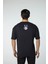 Baskılı Oversize Bisiklet Yaka T-Shirt 5