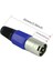 3 Pin Xlr Erkek Konnektör - Mikrofon Jackı Nx Tip - Profesyonel Ses ve Video Bağlantısı 3