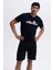 Baskılı Pamuklu Regular Fit Bisiklet Yaka T Shirt Erkek T Shirt EM459 1