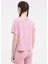 Wl Mya 11MS449 5fx Pembe Kadın Kısa Kol T-Shirt 2