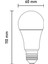 7ADET 9W Beyaz LED Ampul 2