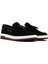 Erkek Siyah Süet Deri Casual Loafer 25SFD680410 3
