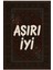 Klasik Motifli "aşırı Iyi" Halı – Retro Yazılı Tasarım | Kaymaz, Yıkanabilir, Robot Süpürge Uyumlu 2