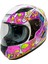 Sw 815K Ocean White Pink Full Face Çocuk Kaskı 2
