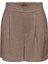 Onlsiesta Keten Karışımlı Regular Fit Lastikli Bel Bermuda Short Bayan Short 15348123 1