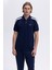 Pamuk Regular Fit Yarım Fermuarlı Polo Yaka T Shirt Erkek Polo Yaka T Shirt EM169 4