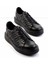 Siyah Leather Erkek Casual Ayakkabı E01556105841 2