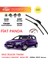Fiat Panda 2004-2012 Arası Muz Silecek Takımı Araca Özel Orijinal Aparat 1