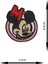 Ütü ile Yapışan Arma - Patch - Minnie Mouse Modeli (5,5cm x 6,5cm) 1