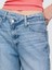 Kadın Mavi 8" Mid Rise '90S Loose Denim Bermuda Şort 2