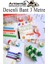 Renkli Desenli Bant 12 Adet 18MM x 3 Metre Dekoratif Desenli Bant Farklı Renklerde Gönderim Yapılmaktadır Desenli 4