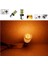 ( 2 x Adet ) 1 Takım. LED 93 21W Snyal Ampul 12V 144 LED Düz Yanar + Çakar Yellow Flash ( 21W 93 Ampul 144 LED Sarı Çakar) 3