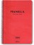 Color Manilla Ofis Defter A4 Kareli Kırmızı 1